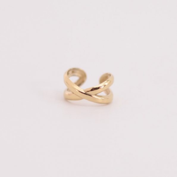 Earcuff cruzado