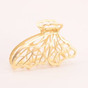 Pinza mariposa dorado/plata
