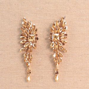 Pendientes vainilla angel