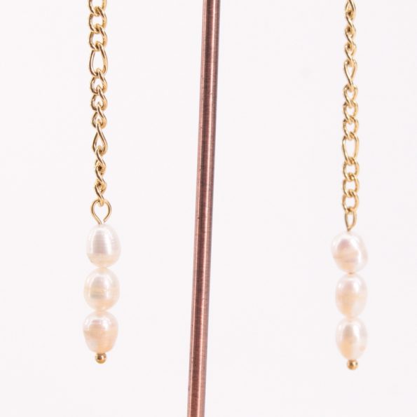 Pendientes perlitas